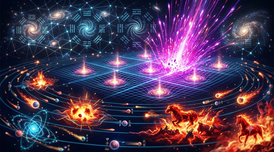 印度的极端高温:从量子场论看道教的三维宇宙模型 (Entangled Spacetime: Looking at Taoist Three-Dimensional Cosmic Models Through Quantum Field Theory)